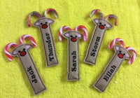 Reindeer Candy Cane Holders