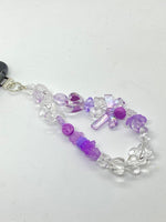 Phone Chain Purple Crystal #2
