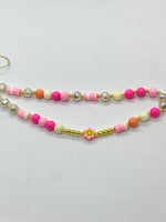 Phone Chain Pink & Pearls #8