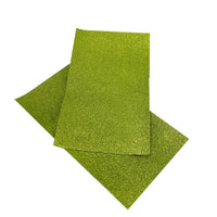 Fine Glitter Faux Leather Sheet