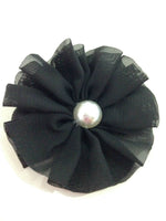 Chiffon Flower with Pearl 6cm