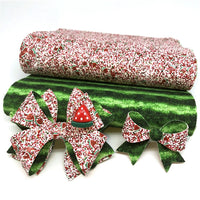 Watermelon Chunky Embellishments Double Sided Leather Sheet