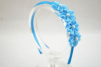Satin Ribbon Flower with Pearl 3.8cm