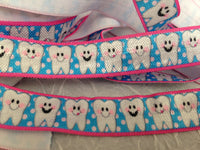 Teeth for the Tooth Fairy 5/8" FOE (5 Yards)