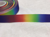 Rainbow Ombre 1" Ribbon