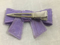 Sequin Bow with Tails 2"