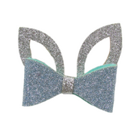 Glitter Rabbit Ears Bow