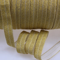Glitter Gold 5/8" FOE (5 Yards)