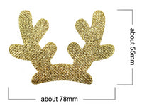 Reindeer Antler Glitter Embellishment