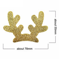 Reindeer Antler Glitter Embellishment