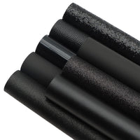 Black Mixed Faux Leather Full Sheet Pack of 8