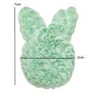 Easter Rabbit Chiffon Applique