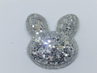 Glitter Rabbit Face