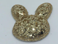 Glitter Rabbit Face