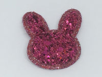 Glitter Rabbit Face