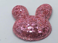 Glitter Rabbit Face