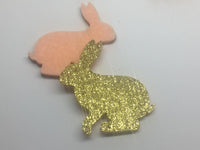 Glitter Felt Rabbit