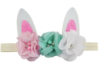 Easter Rabbit Glitter & Felt Ear Pairs