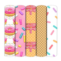 Sweet Things Faux Leather Full Sheet Pack of 5