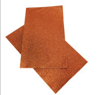 Fine Glitter Faux Leather Sheet