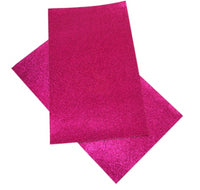 Fine Glitter Faux Leather Sheet