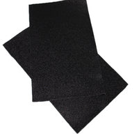 Fine Glitter Faux Leather Sheet