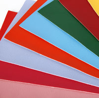 Solid Litchi Faux Leather Sheet