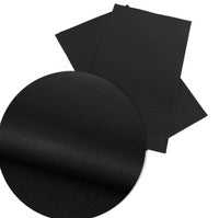 Solid Litchi Faux Leather Sheet