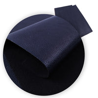 Solid Litchi Faux Leather Sheet