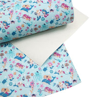 Under the Sea Faux Leather Sheet
