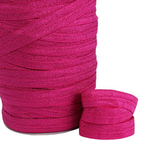 Glitter Dark Pink 5/8" FOE (5 Yards)