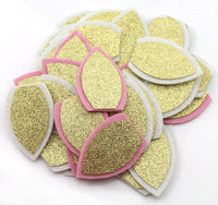 Glitter & Felt Ears Single Sided Pairs