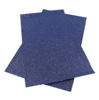 Fine Glitter Faux Leather Sheet