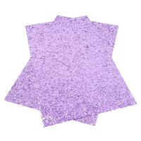 Chunky Glitter Faux Leather Sheet