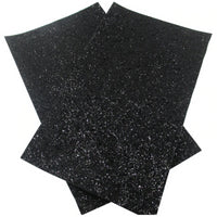 Chunky Glitter Faux Leather Sheet