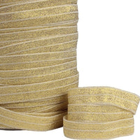 Glitter Gold 5/8" FOE (5 Yards)