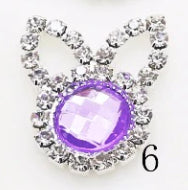 Rhinestone Bling Rabbit Embellishment