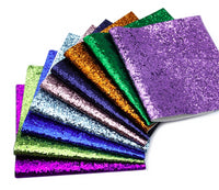 Chunky Glitter Faux Leather Sheet