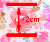 Floral Watercolour Pink Faux Leather Sheet