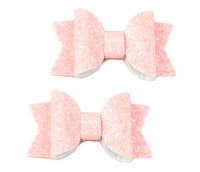 Fine Glitter Bow Pack (5)