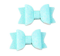 Fine Glitter Bow Pack (5)