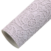 Textured Lace Faux Leather Sheet