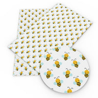 Bee Faux Leather Sheet