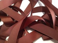 Solid 1" (25mm) Grosgrain Ribbons x 5 yards - Clearance