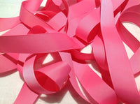 Solid 1" (25mm) Grosgrain Ribbons x 5 yards - Clearance