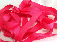 Solid 1" (25mm) Grosgrain Ribbons x 5 yards - Clearance