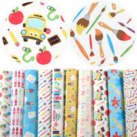 Back to School Faux Leather Full Sheet Pack of 10