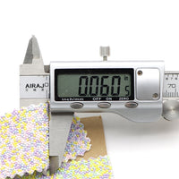 Beads - Purples Faux Leather Sheet