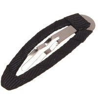 Ribbon Covered Snap Clip