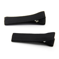 Grosgrain Lined Clips (10)